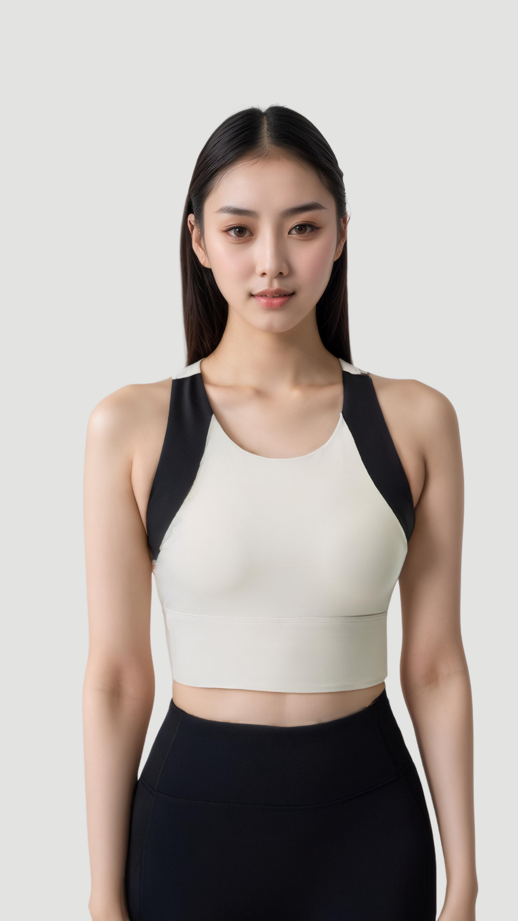 Flex Two-Tone Crop Bra