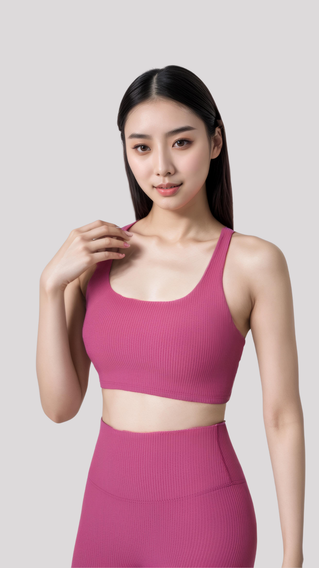 Momentum Strappy Lycra Ribbed Bra