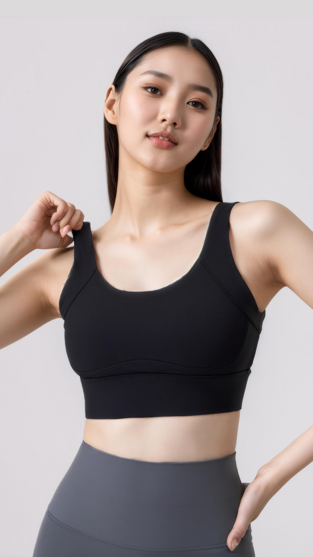 LuxeFlex Low-Back Bra Top