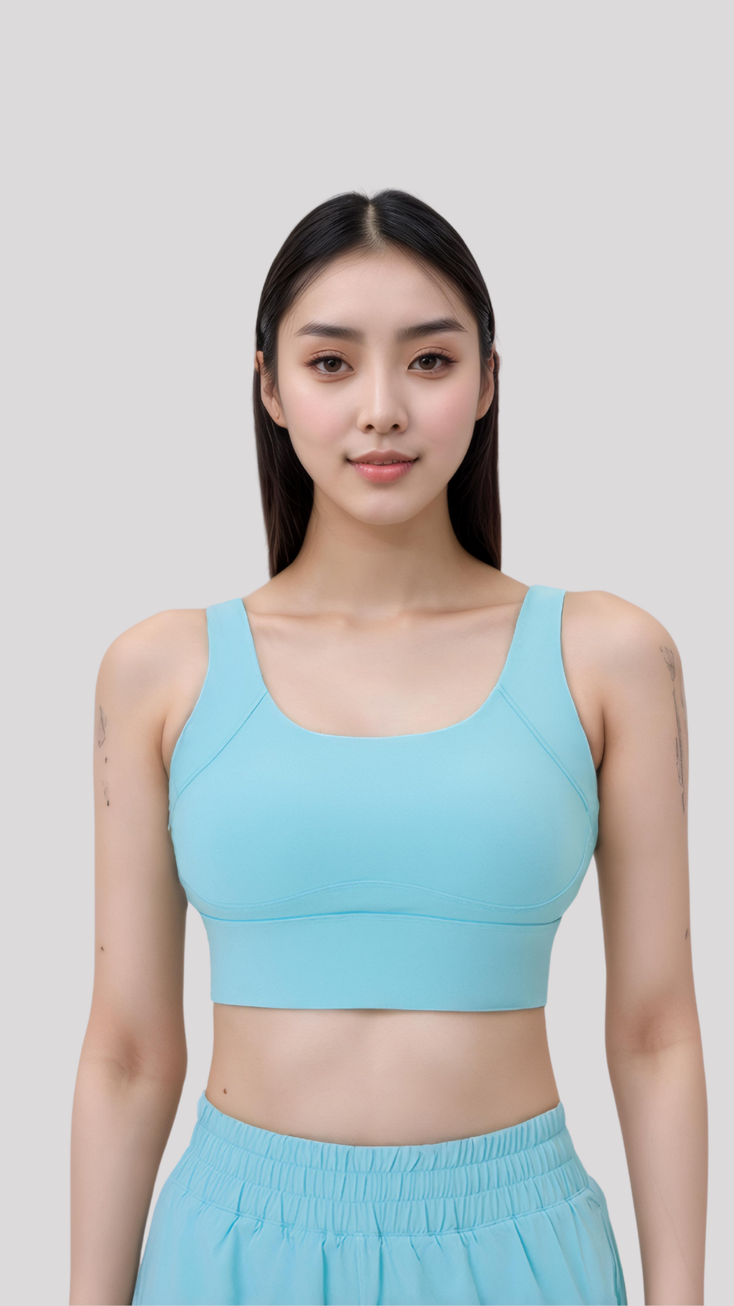 LuxeFlex Low-Back Bra Top