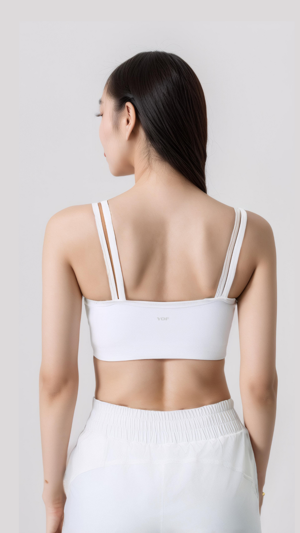 V Double-Strap Sports Bra