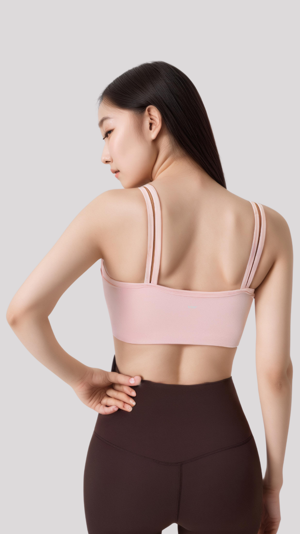 V Double-Strap Sports Bra