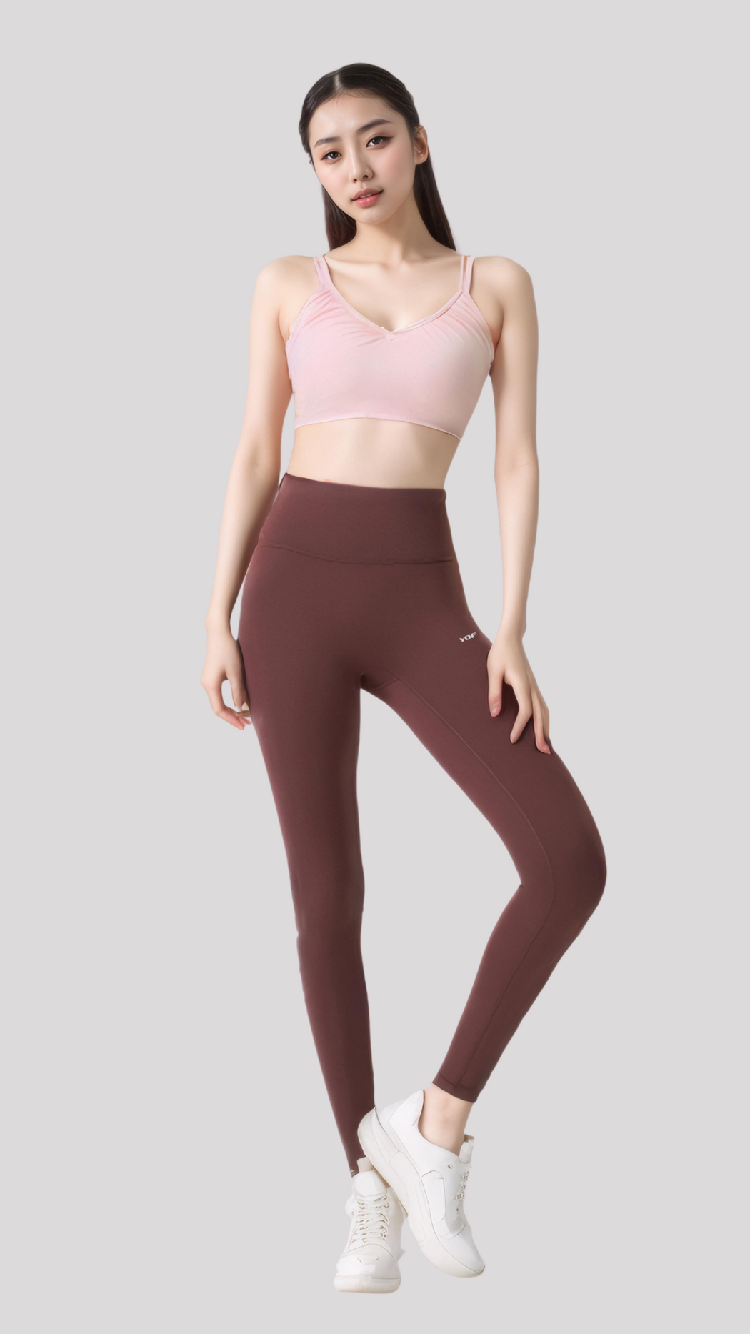 V Double-Strap Sports Bra