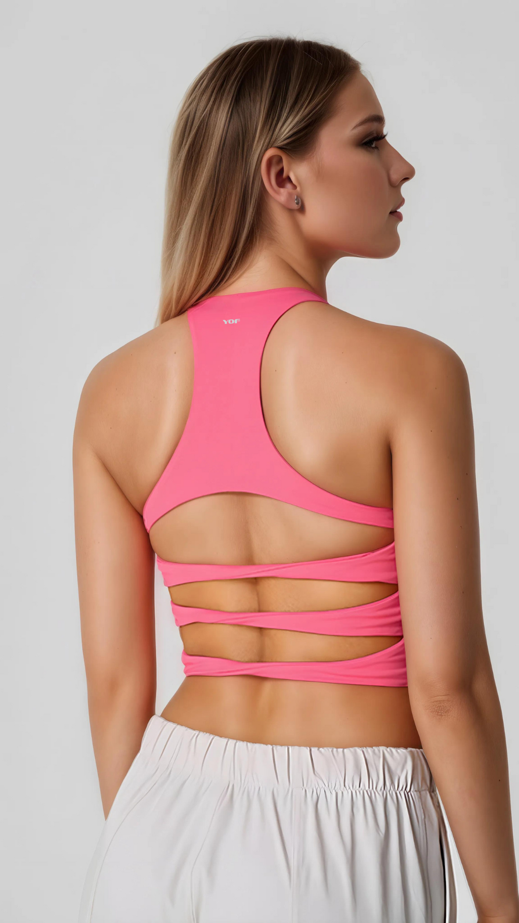 Stride Crossback Bra Top