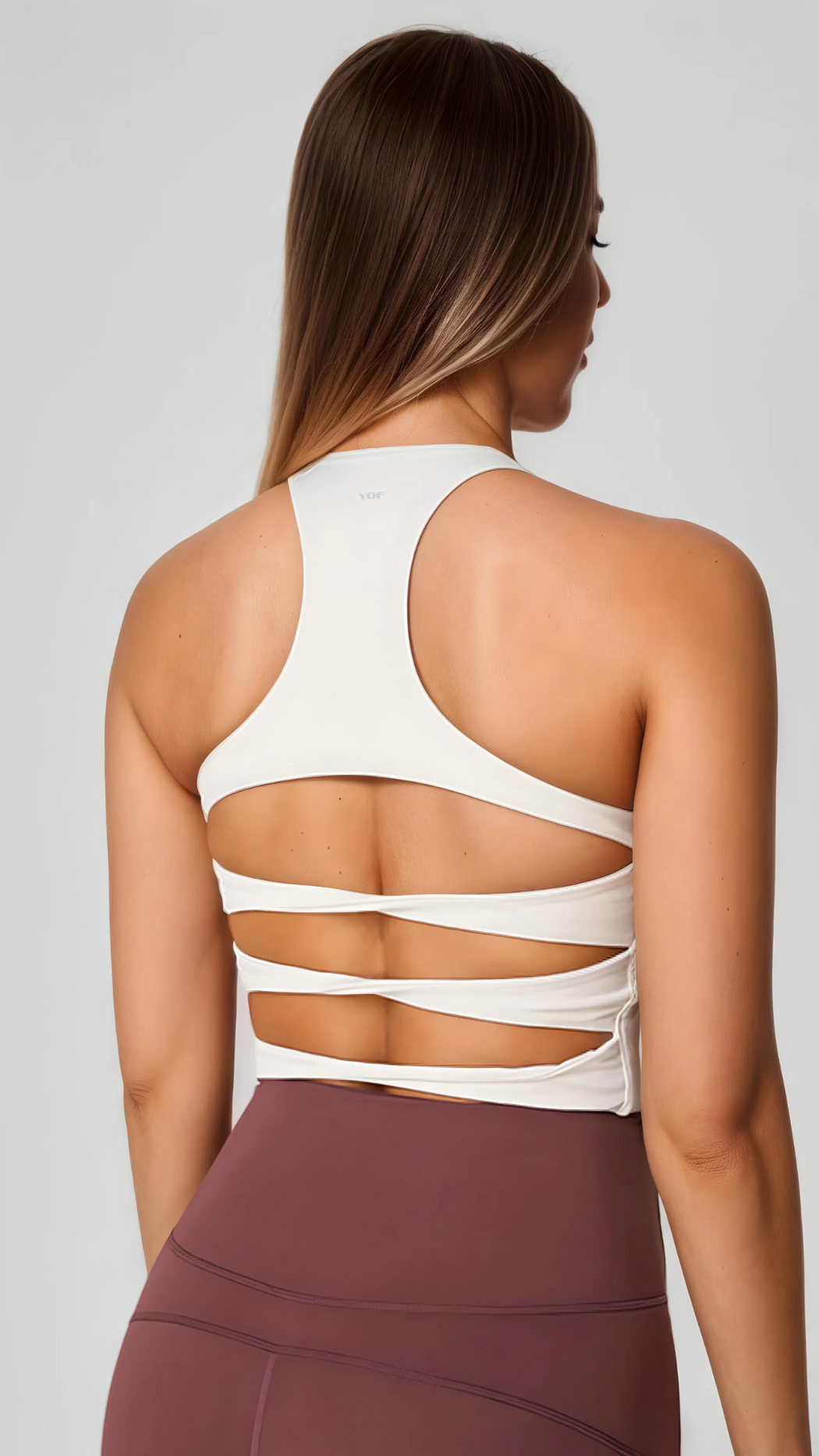 Stride Crossback Bra Top