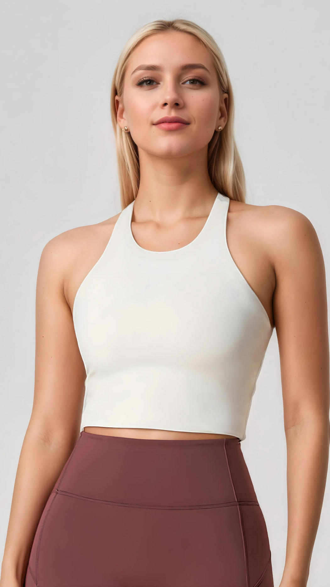 Stride Crossback Bra Top