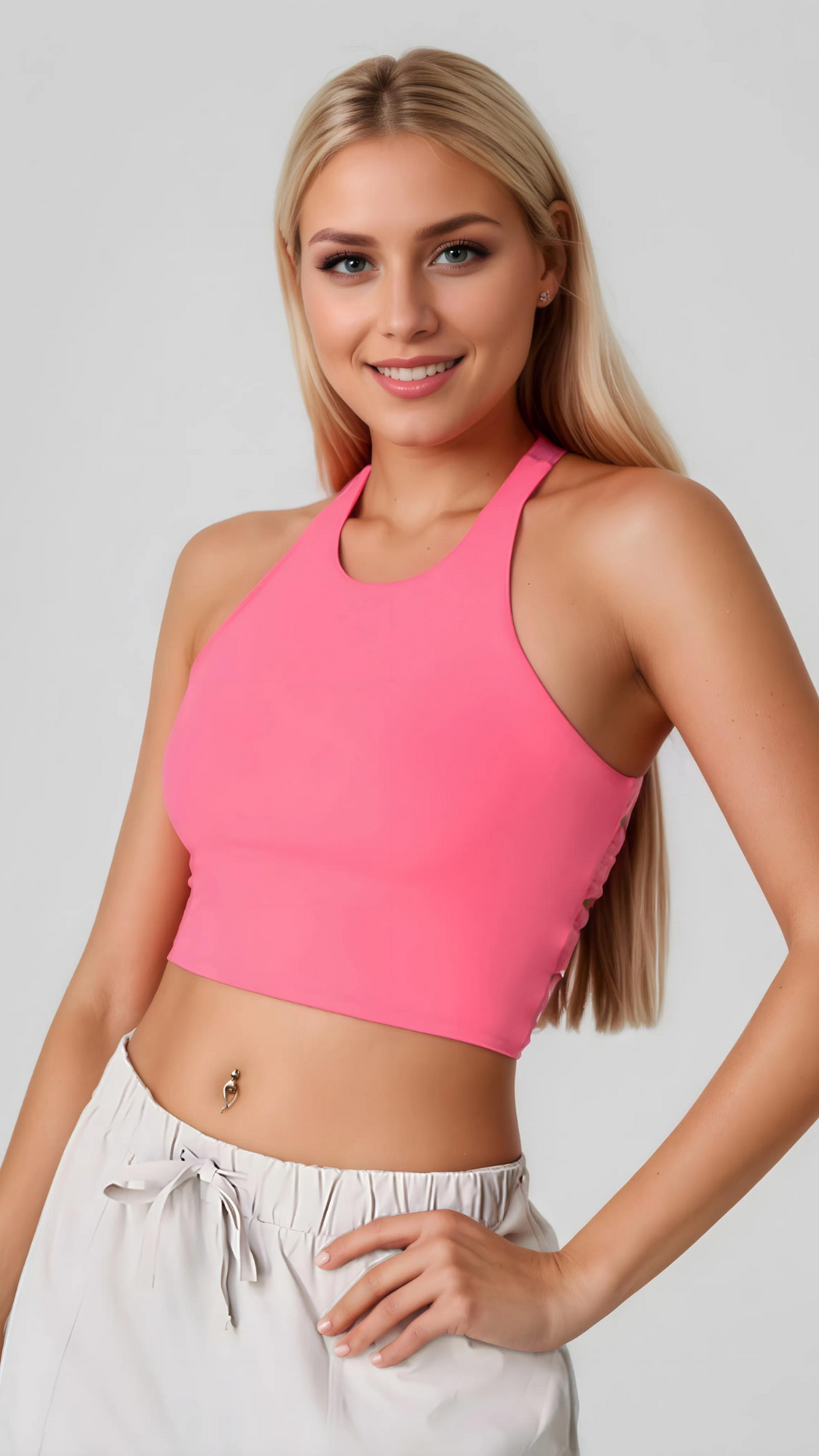 Stride Crossback Bra Top