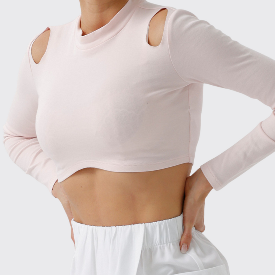 ECOLUXE 100% Organic Cotton LongSleeve Top