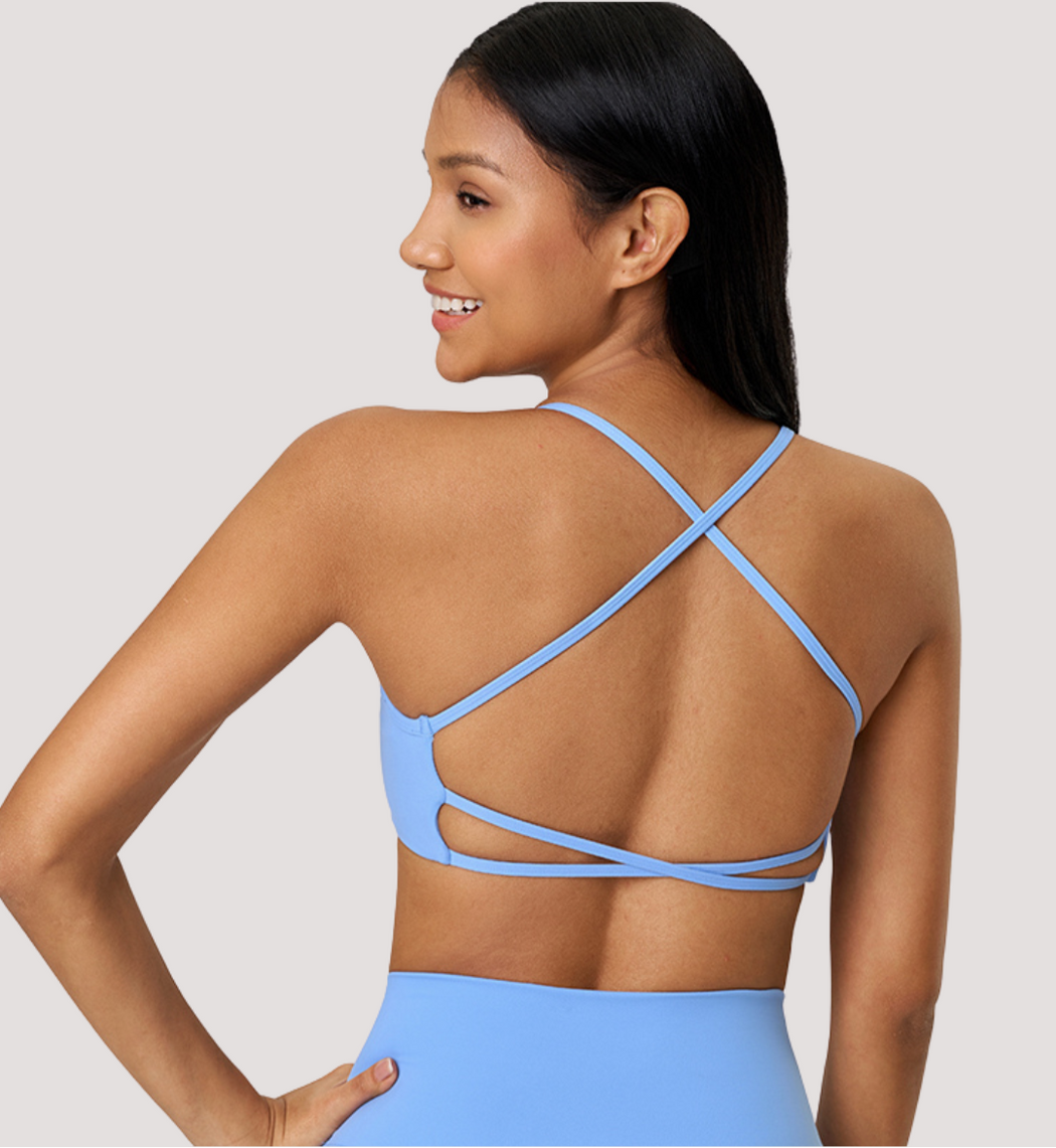 Ethereal Crisscross Sports Bra