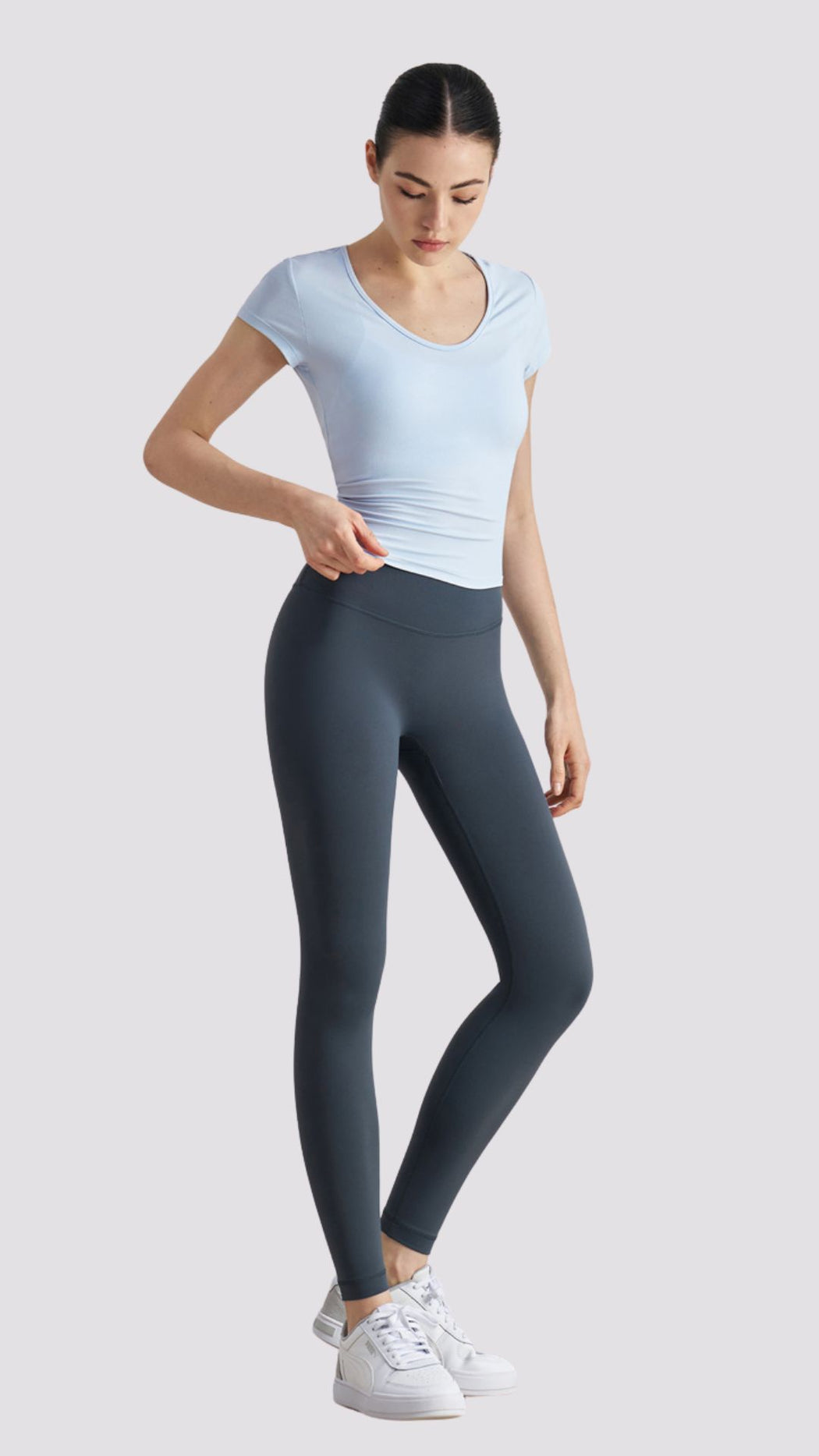 Classic U-Neck Fitted Tee