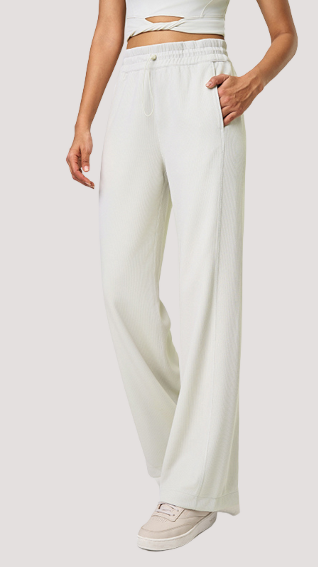 FlexRib Lightweight Wide-Leg Pants