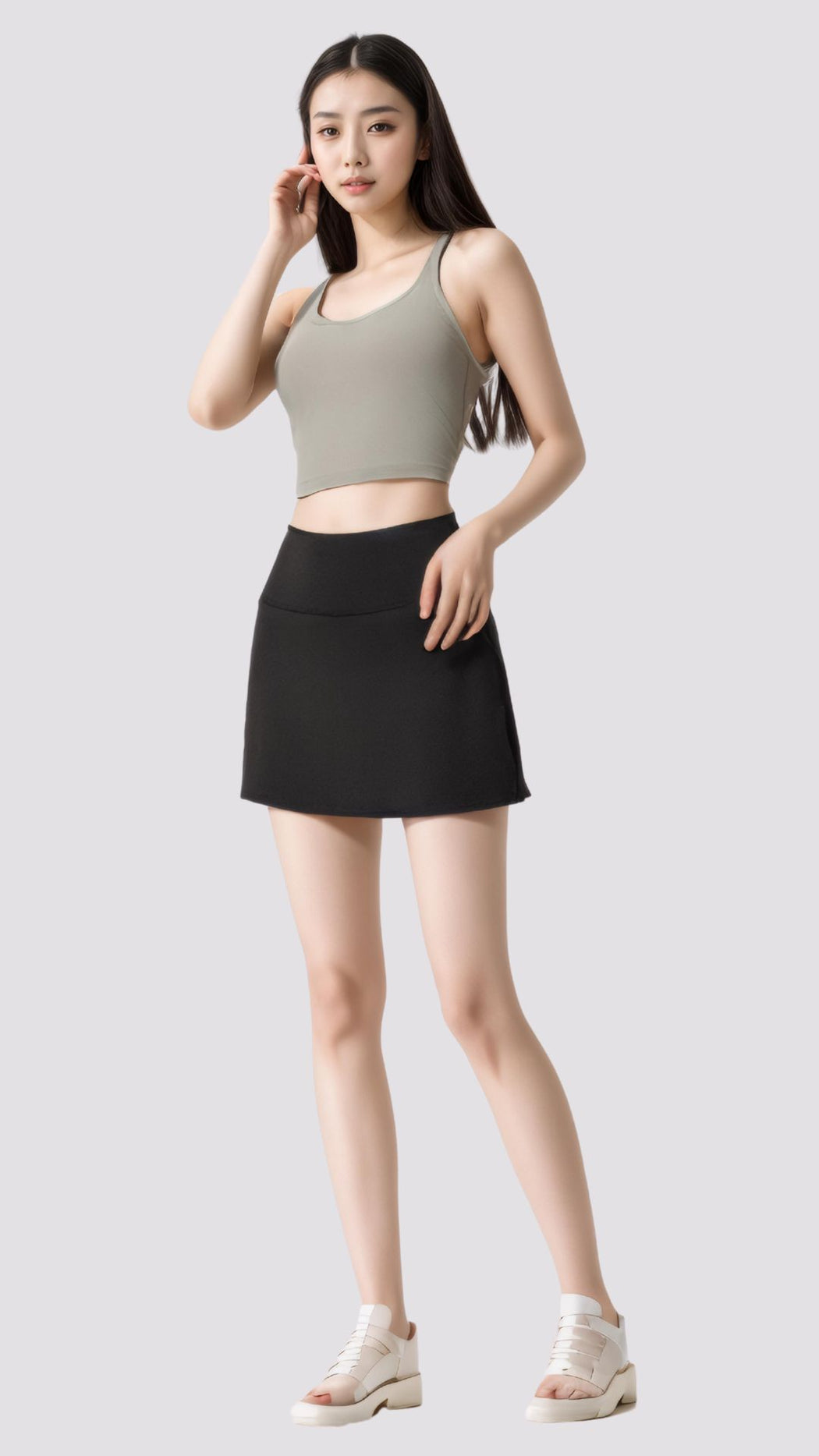 CourtMax High Waist Skort