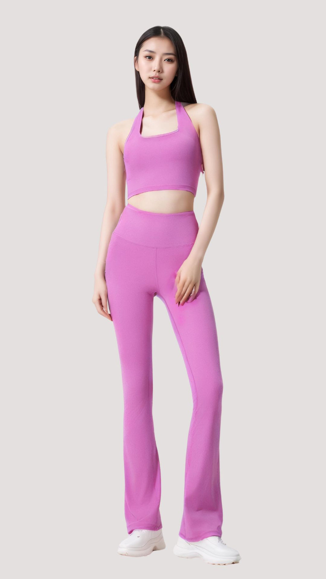 Luxe Ruched Halter Crop