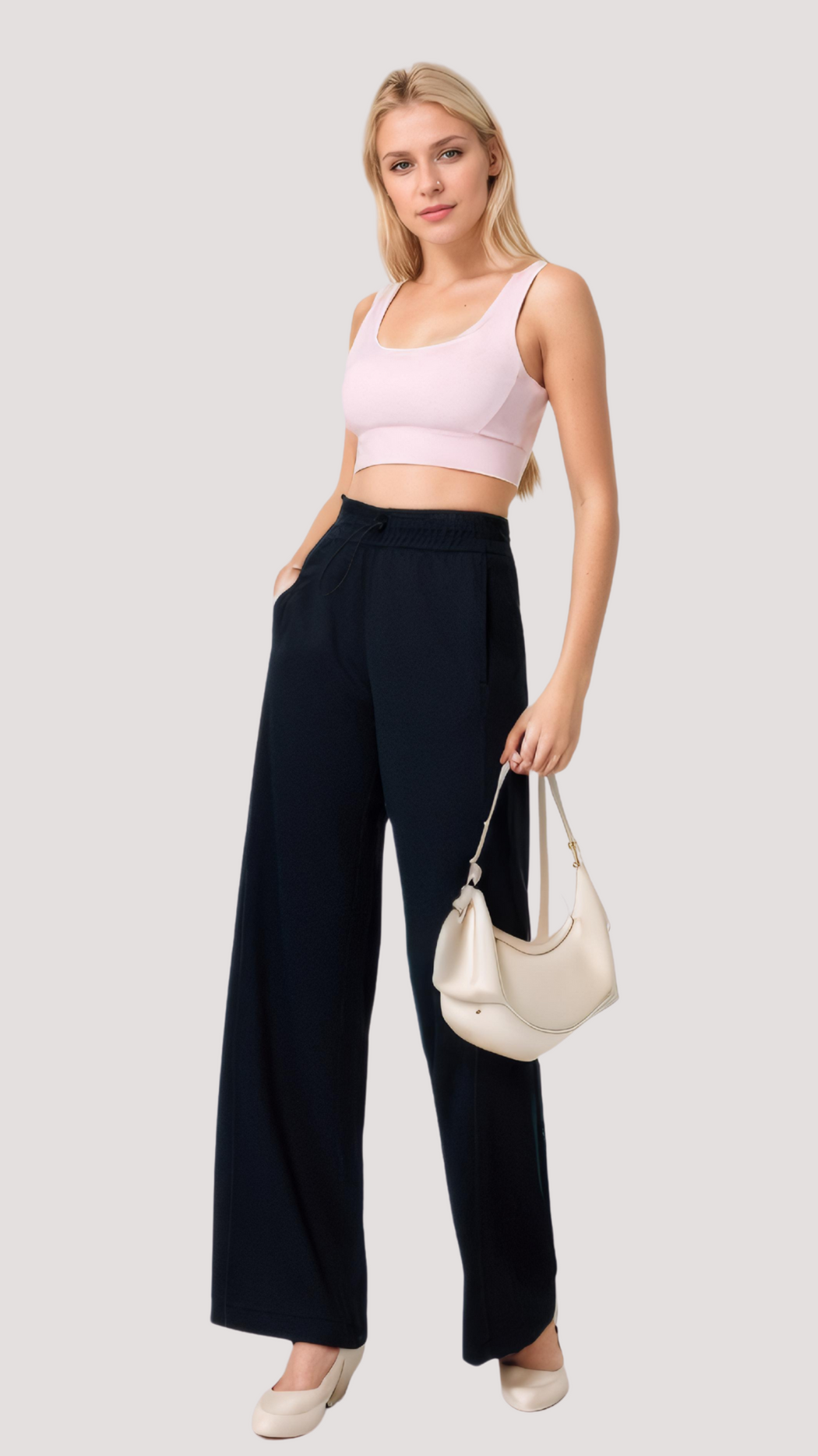 FlexRib Lightweight Wide-Leg Pants