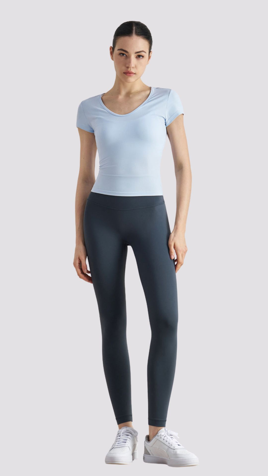 Classic U-Neck Fitted Tee