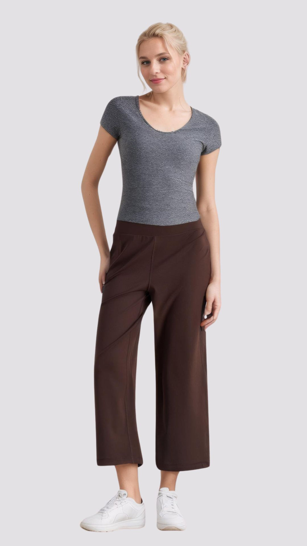 Classic U-Neck Fitted Tee