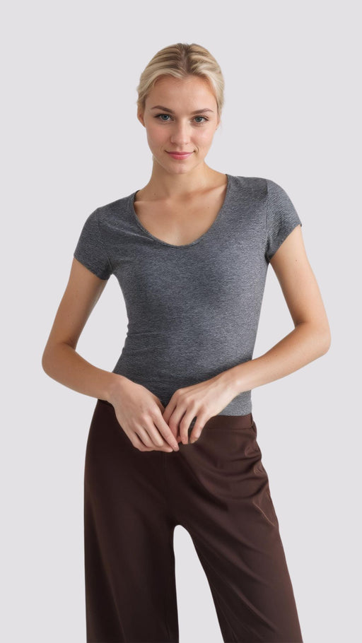 Classic U-Neck Fitted Tee