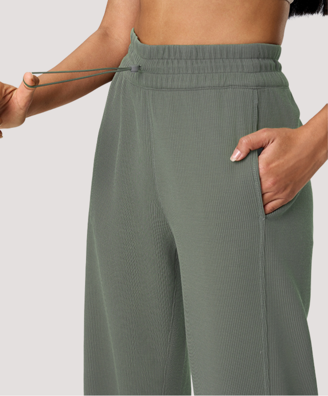 FlexRib Lightweight Wide-Leg Pants