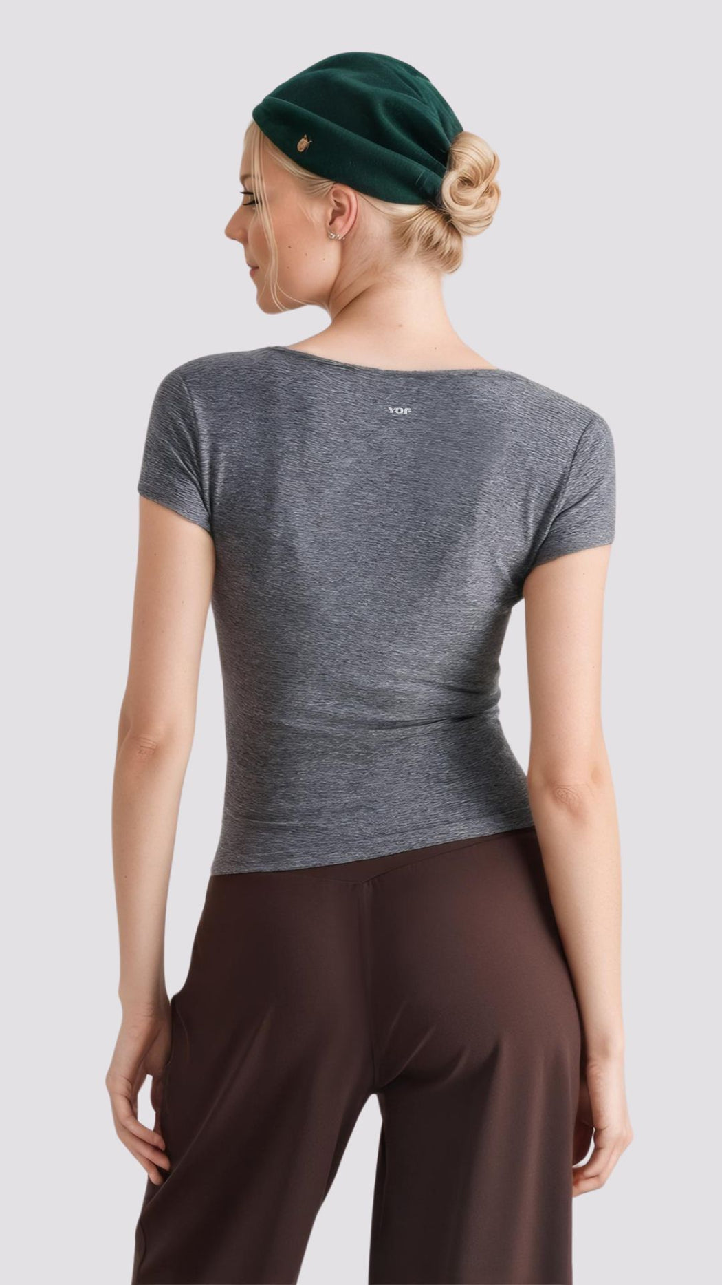 Classic U-Neck Fitted Tee