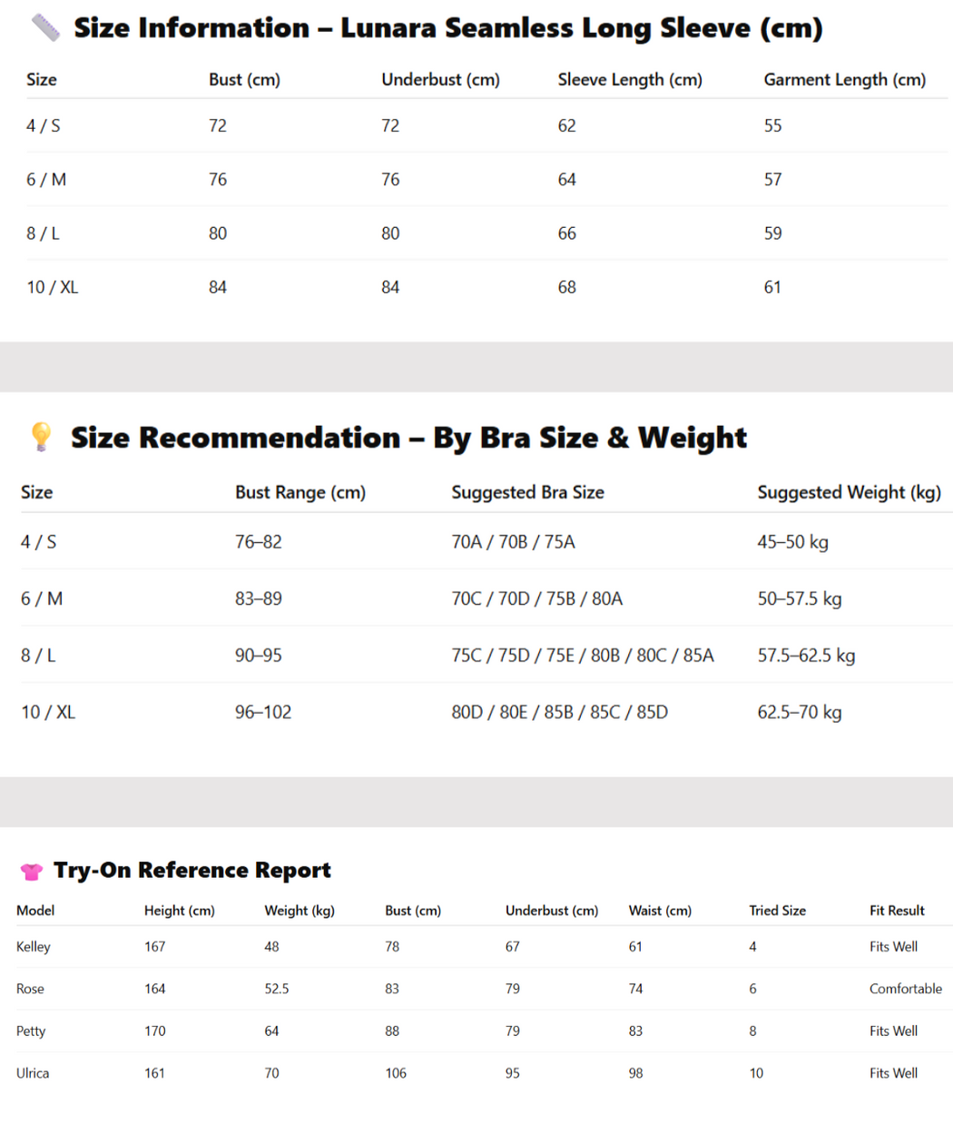 Lunara Seamless Long Sleeve