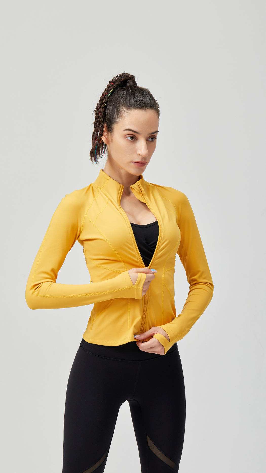 FlexFit Zip Up Workout Jacket