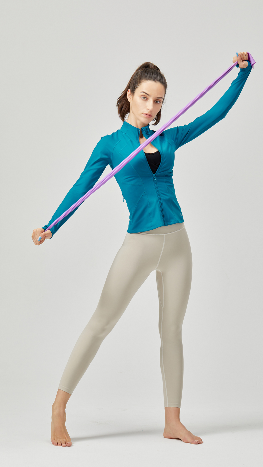 FlexFit Zip Up Workout Jacket