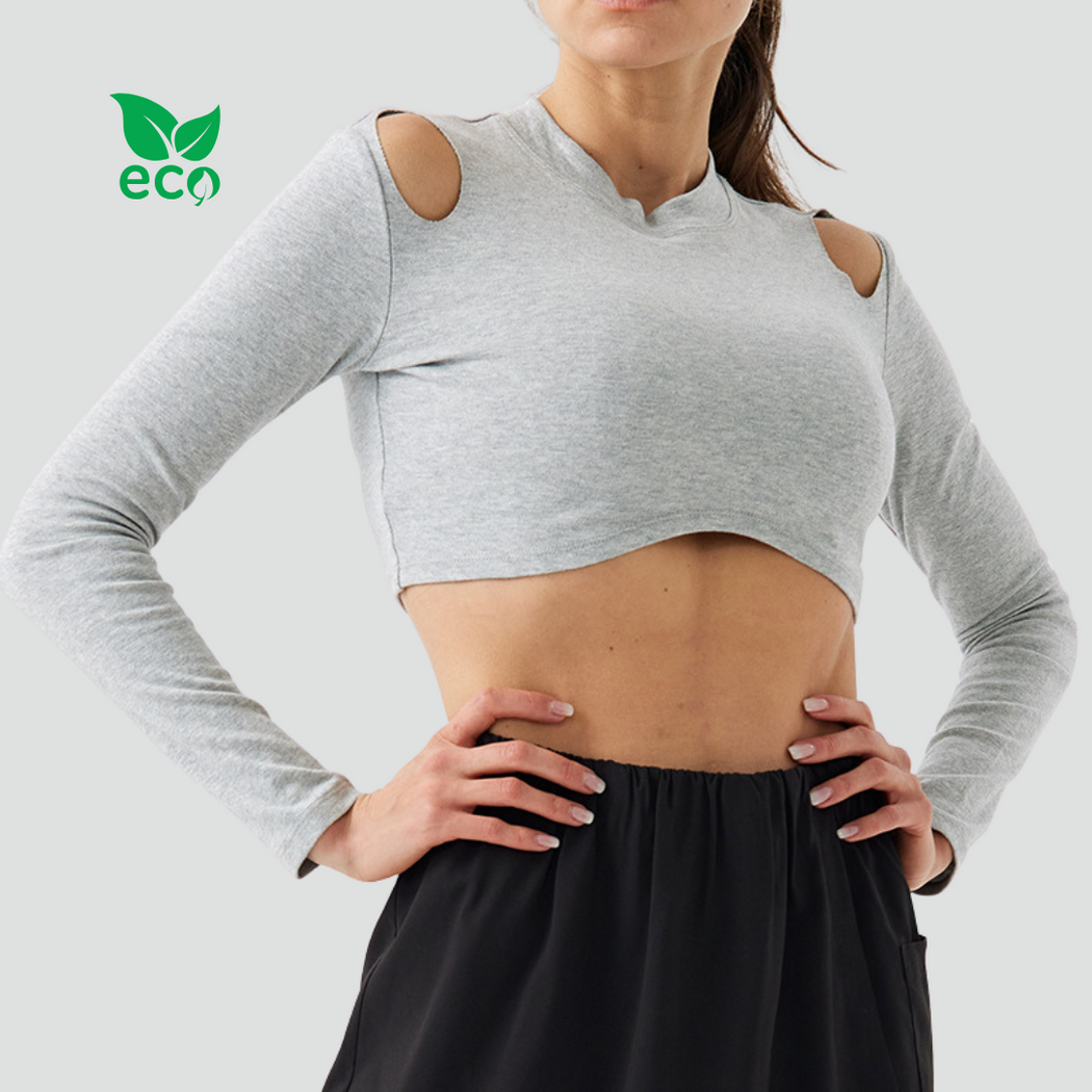 ECOLUXE 100% Organic Cotton LongSleeve Top