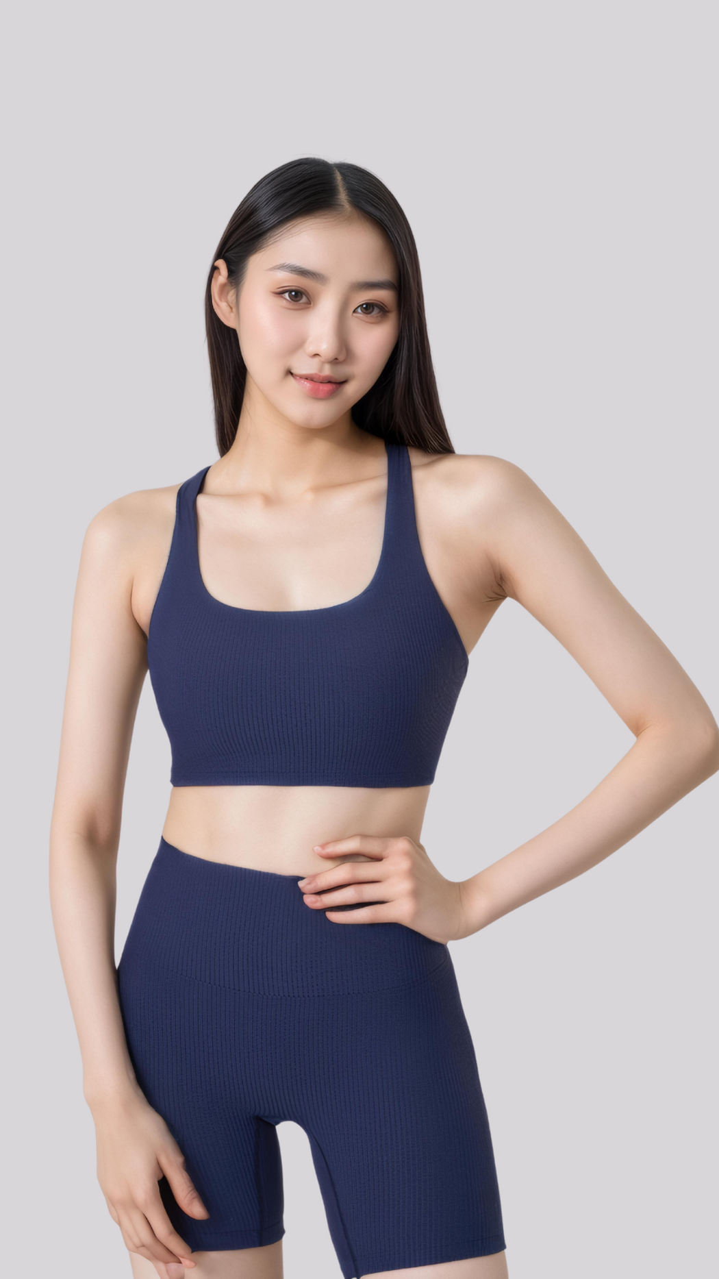 Momentum Strappy Lycra Ribbed Bra