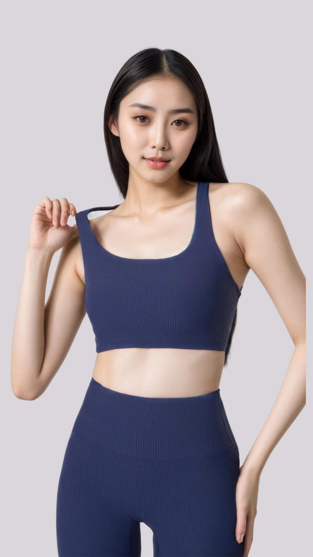 Momentum Strappy Lycra Ribbed Bra