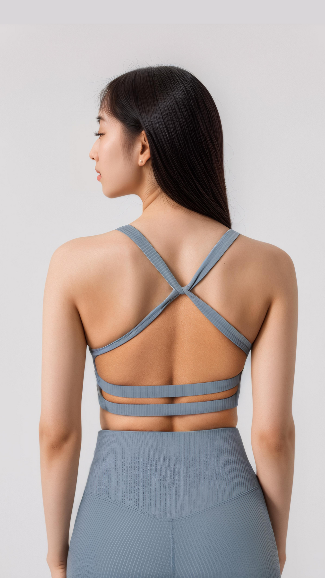 Momentum Strappy Lycra Ribbed Bra