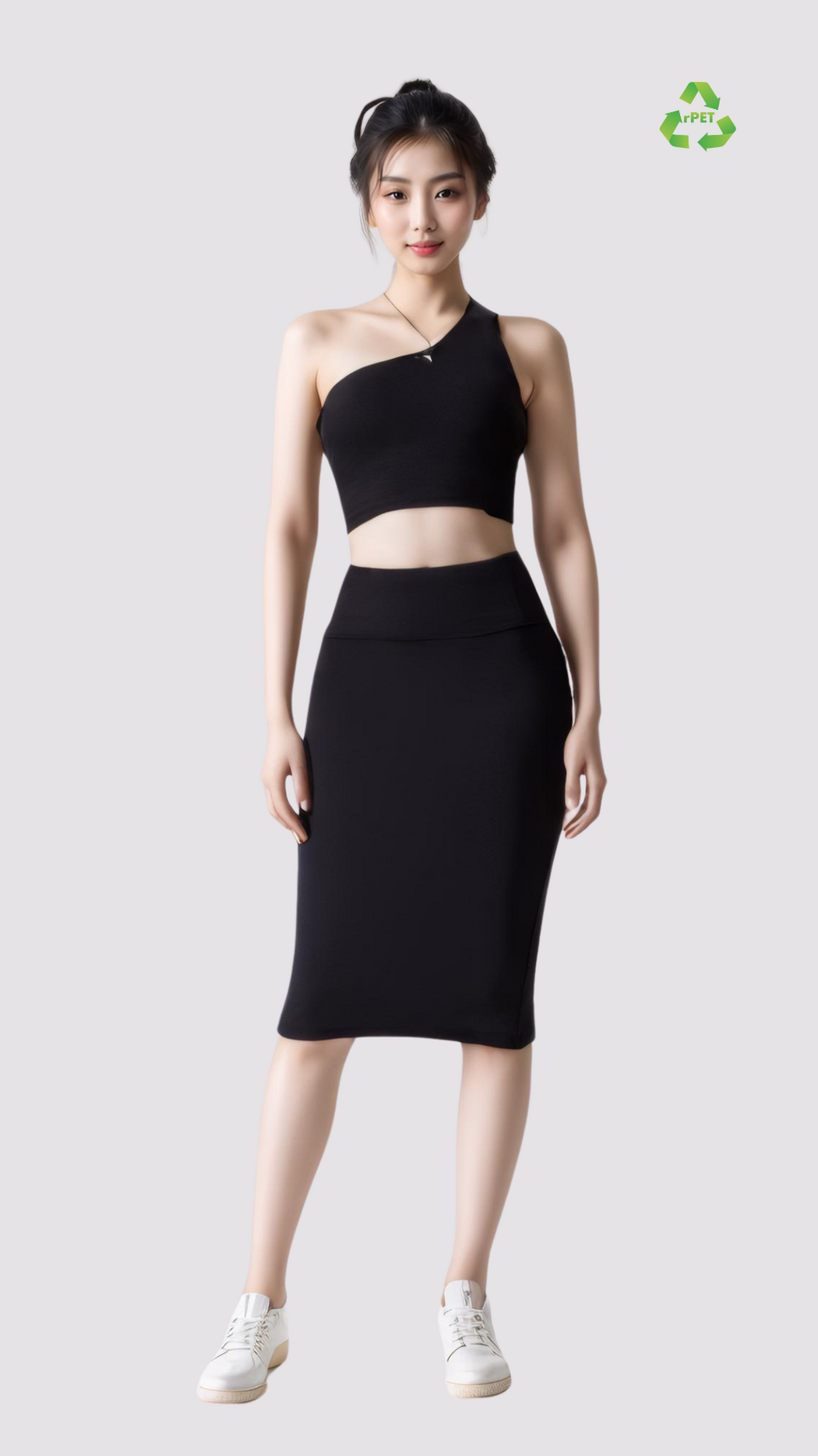 EcoLuxe Eclipse One-Shoulder Bra