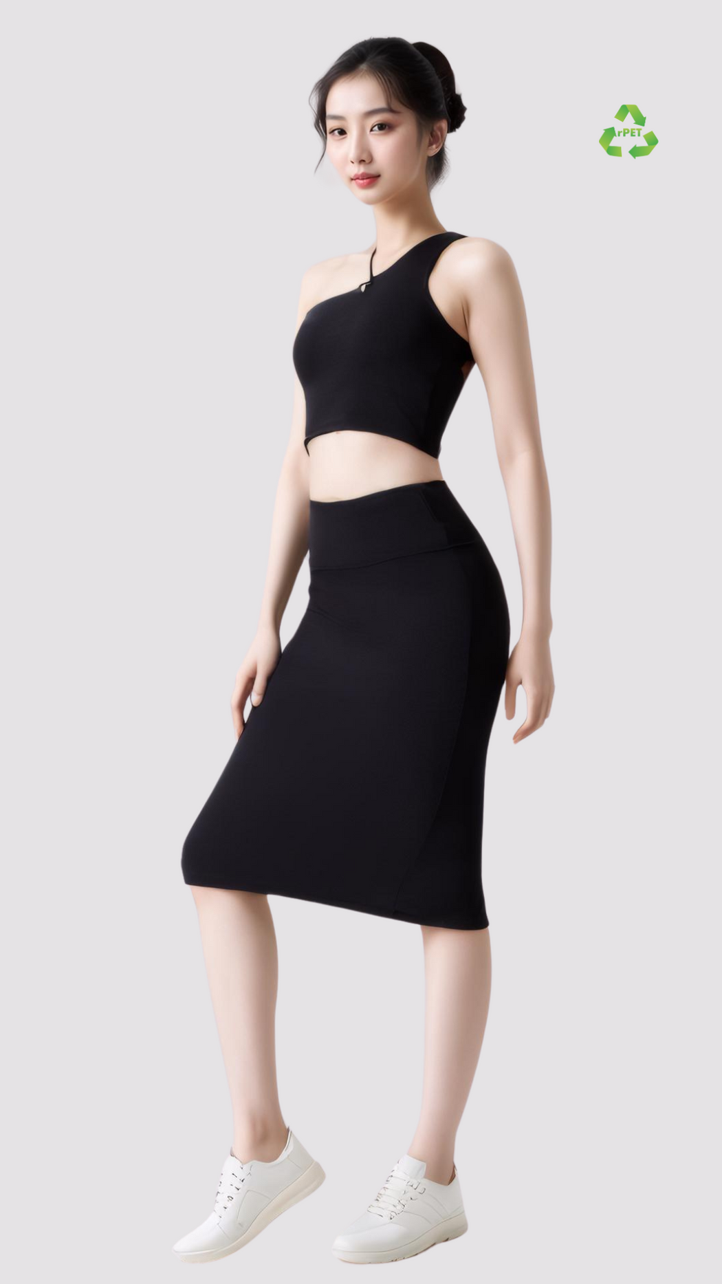 EcoLuxe Eclipse One-Shoulder Bra