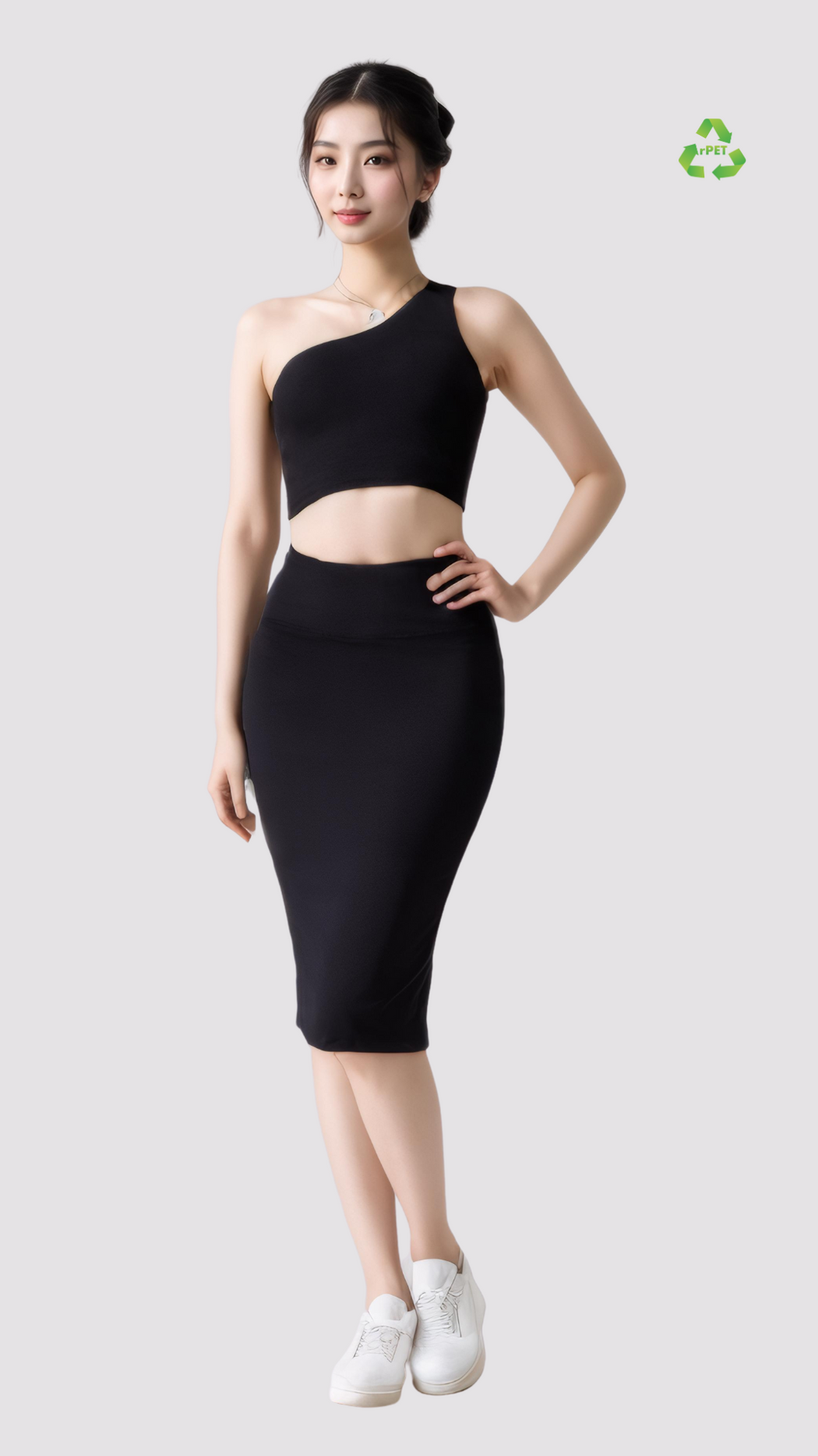 EcoLuxe Eclipse One-Shoulder Bra