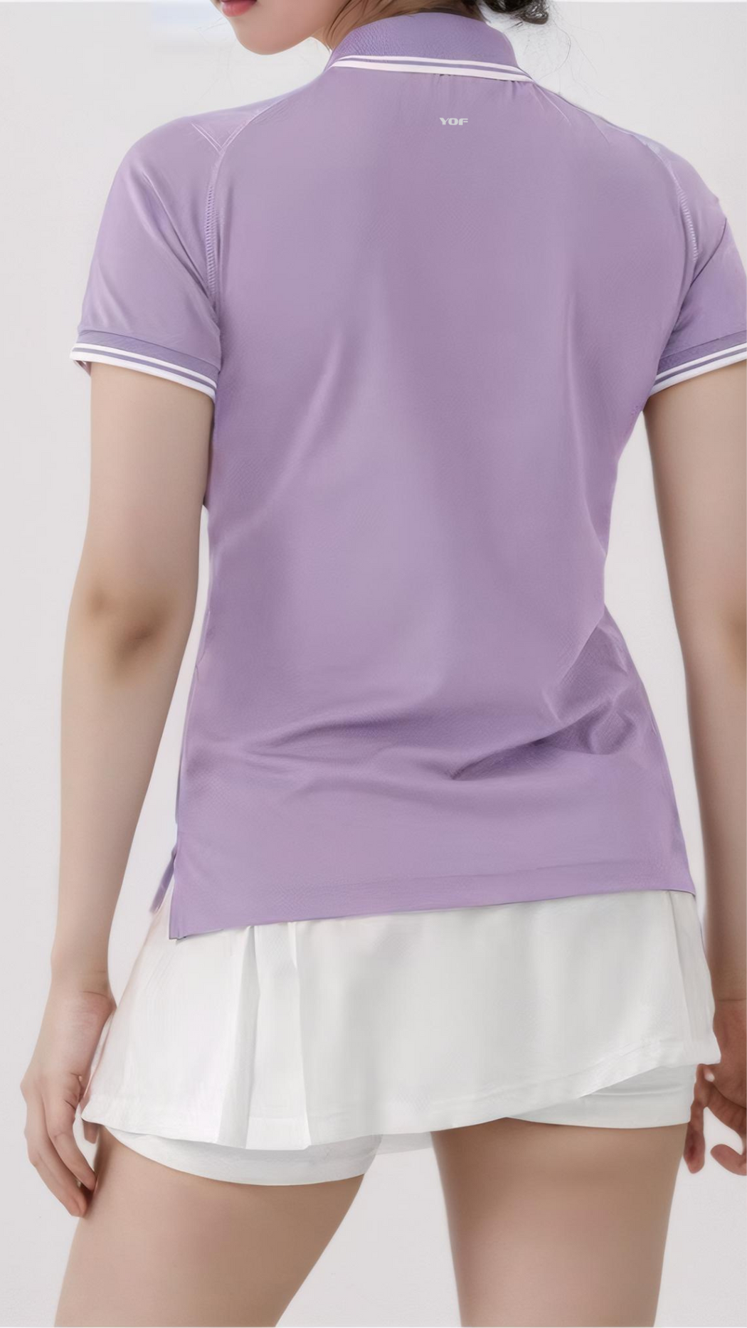 SkyeCourt Performance UV Protective Sports Polo T-Shirts