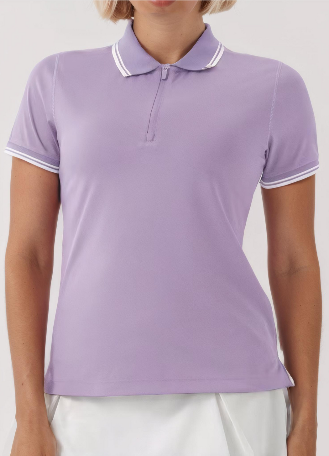 SkyeCourt Performance UV Protective Sports Polo T-Shirts