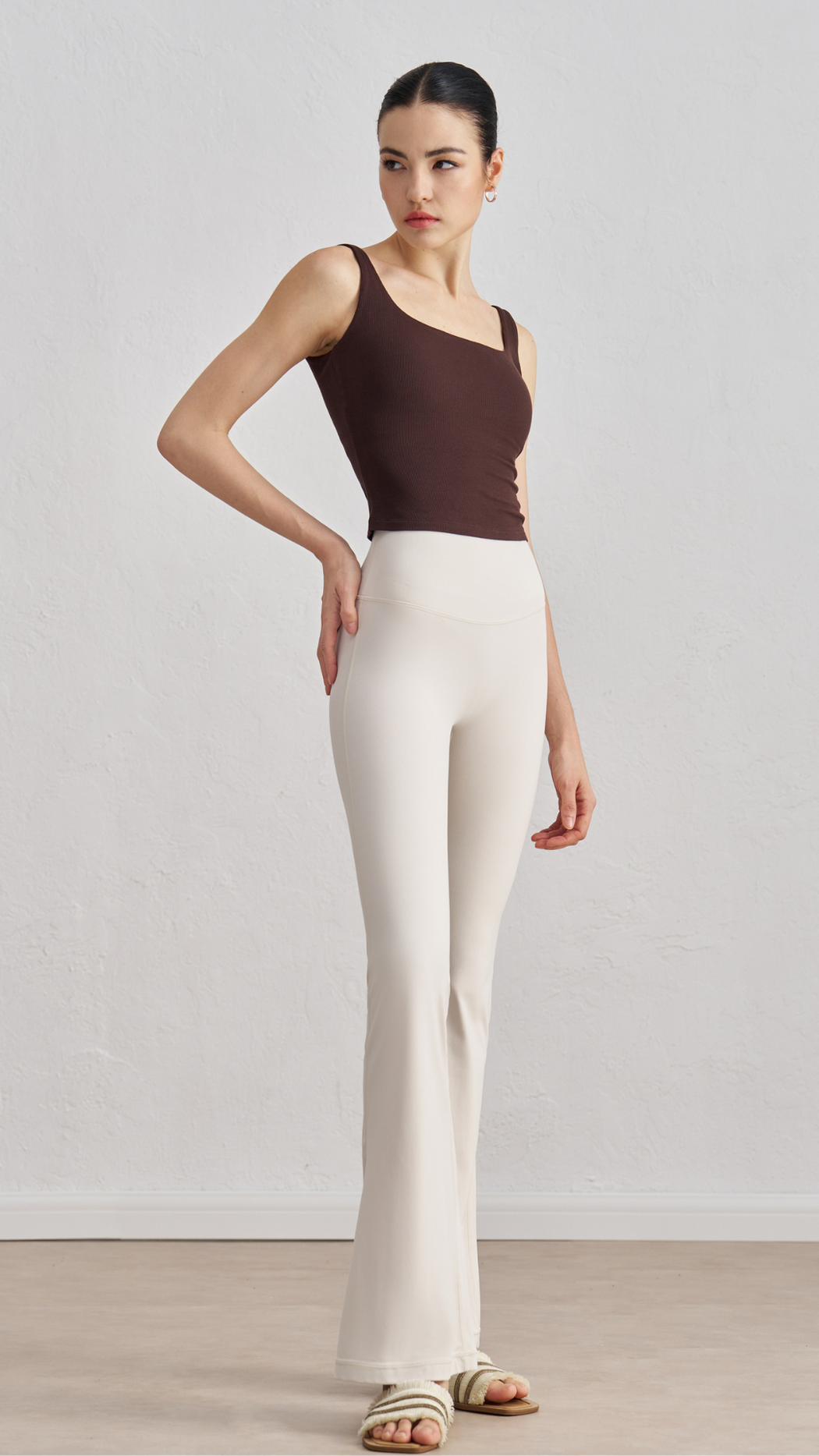 Ultimate Comfort High Waist Free Size Flare Legging