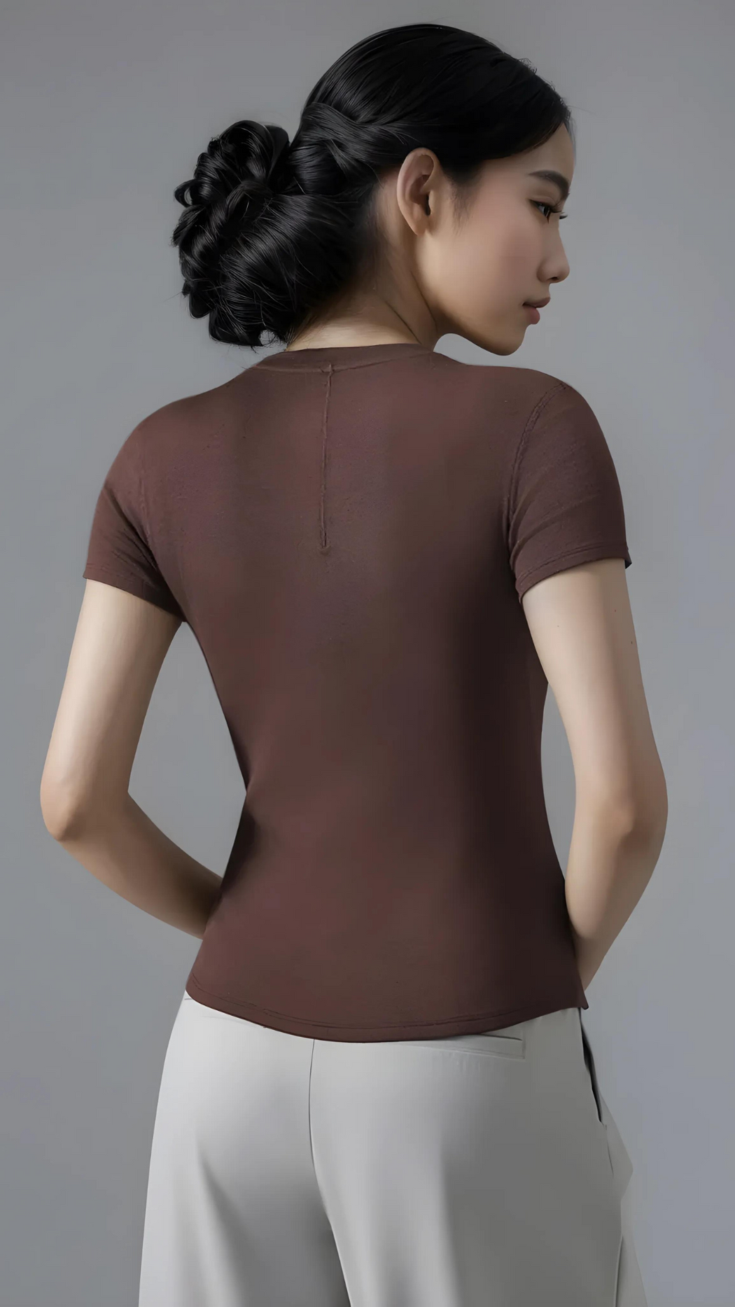 MODENA Henley Ribbed Tee