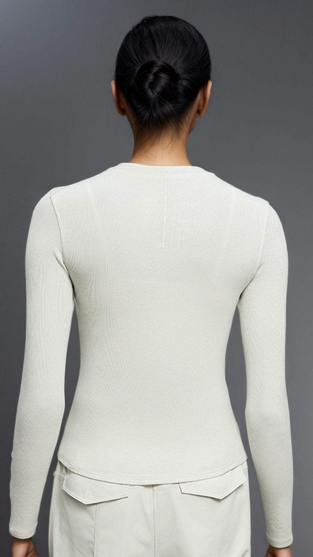 RIBRX Henley Long Sleeve Tee