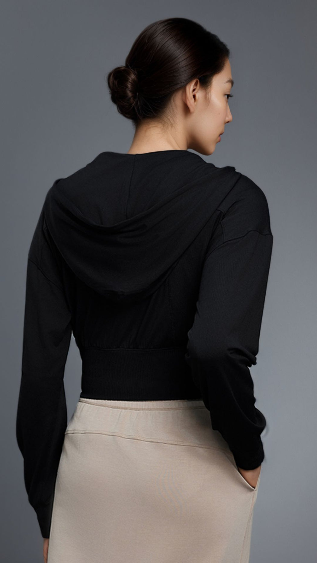 Vireo Zip Crop Hoodie