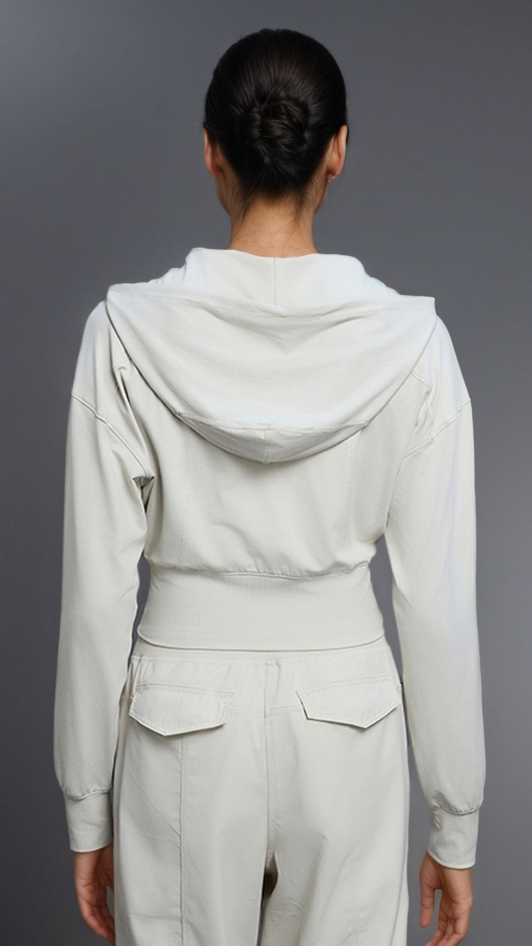 Vireo Zip Crop Hoodie