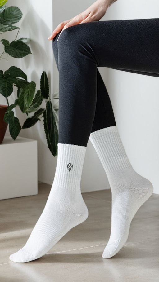 SteadyStep Anti-Slip Crew Socks