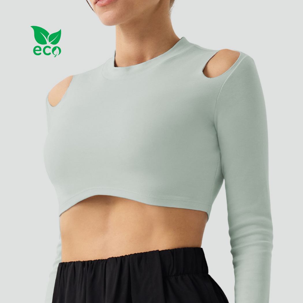 ECOLUXE 100% Organic Cotton LongSleeve Top
