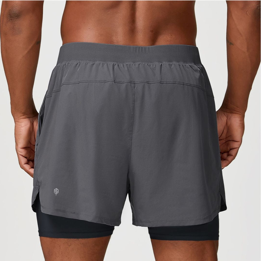SwiftForm 2-in-1 Performance Men's Shorts