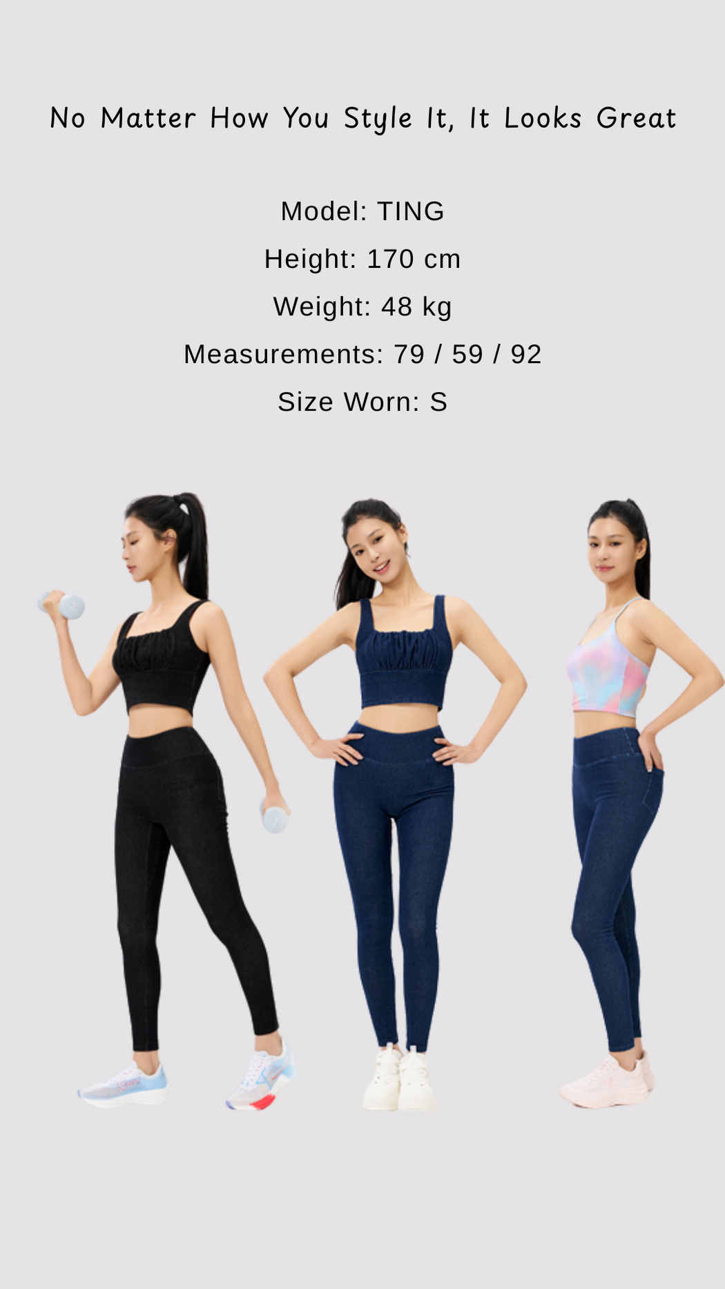 DenimLUV+ Sports Bra