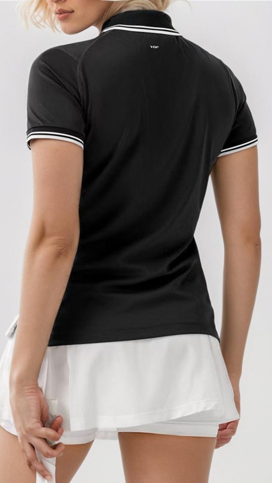 SkyeCourt Performance UV Protective Sports Polo T-Shirts