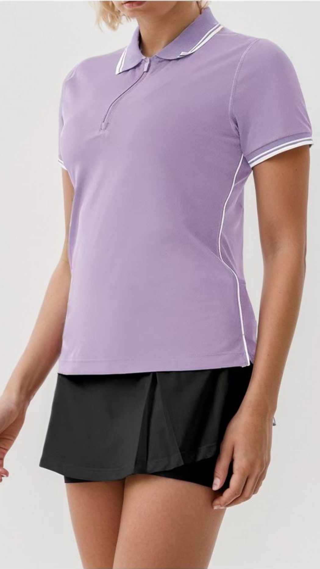 SkyeCourt Performance UV Protective Sports Polo T-Shirts