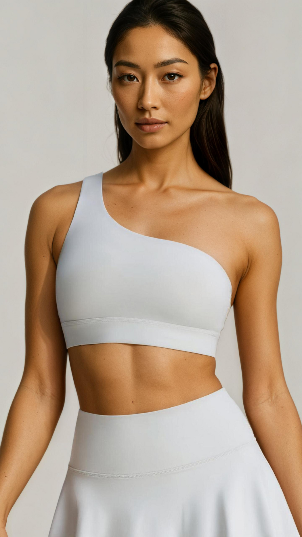 Asymmetra One-Shoulder Bra