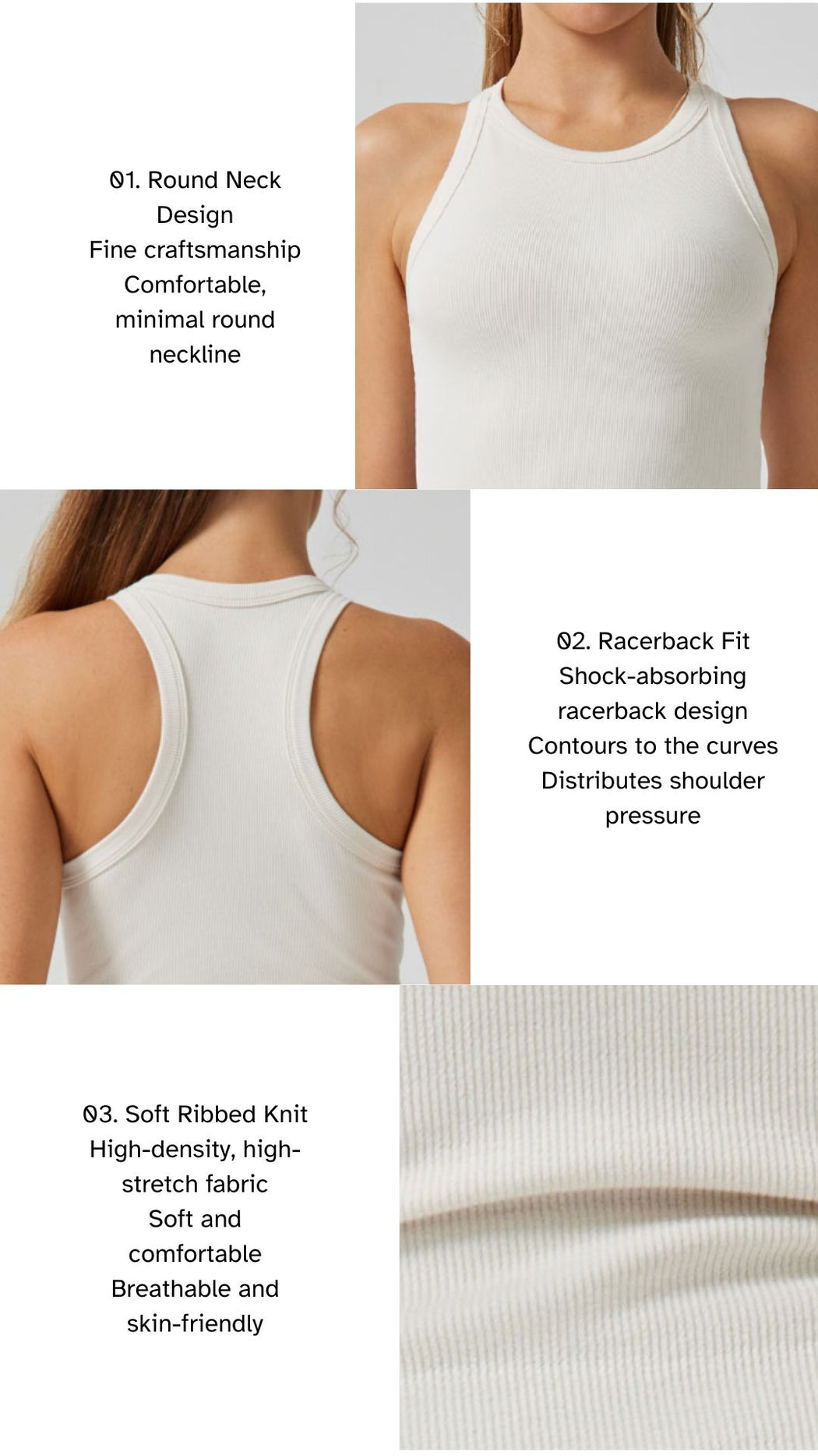 EcoEase Ribbed Active Tank