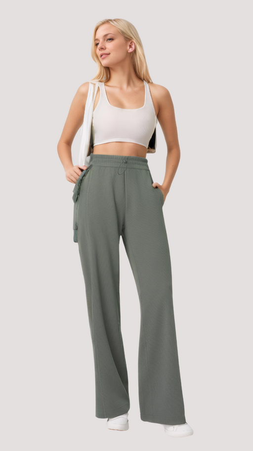 FlexRib Lightweight Wide-Leg Pants