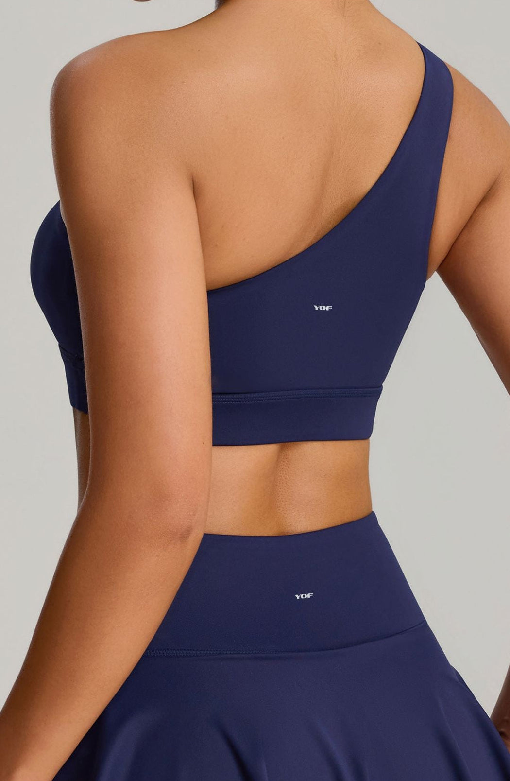 Asymmetra One-Shoulder Bra